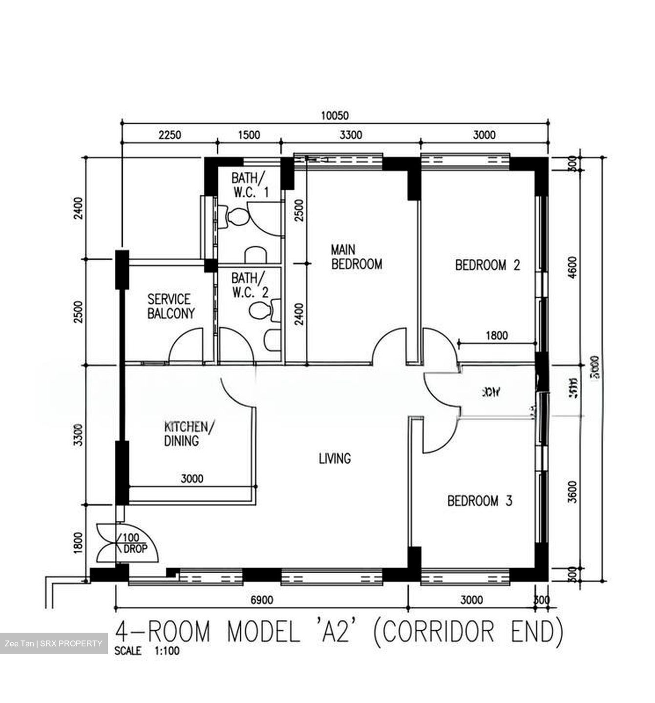 Blk 911 Hougang Street 91 (Hougang), HDB 4 Rooms #565778961